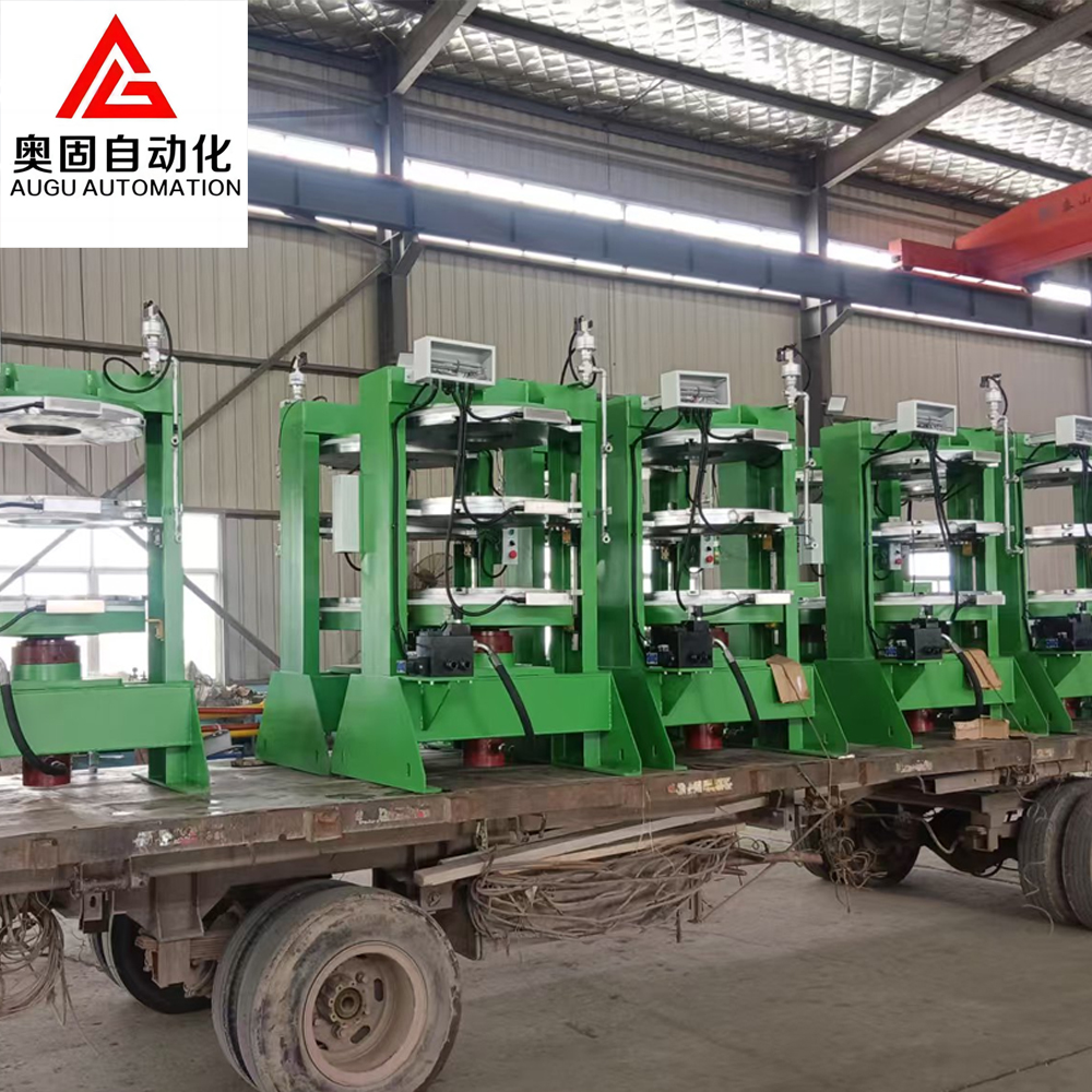Augu Inner Tube Vulkizer / Curing Press Dikirim, Mbantu para pelanggan ngembangake produksi!