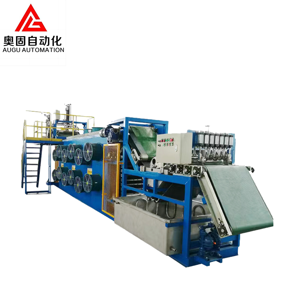 Augu Batch Off Off Cooling Garis: Kanggo pabrik karet, disesuaikan kanggo penak!